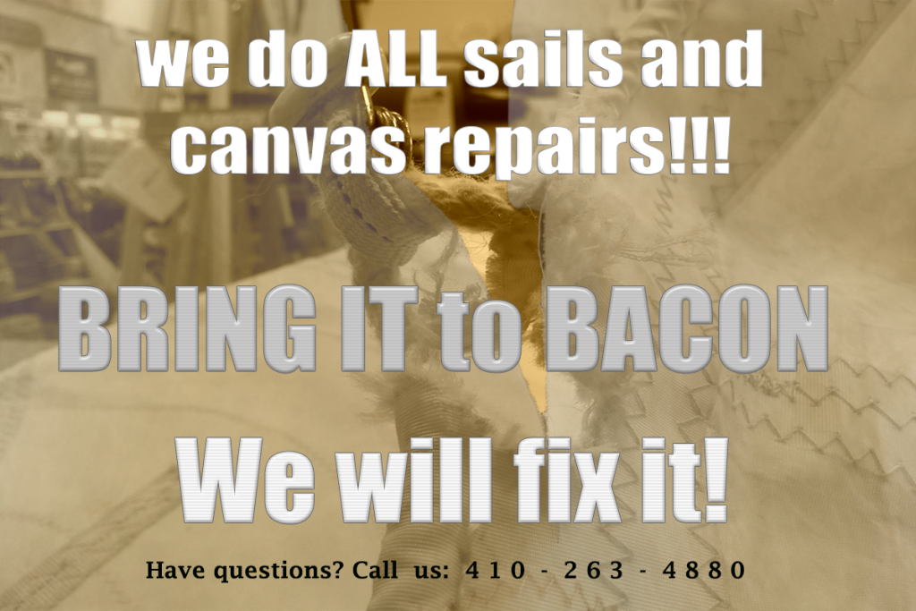 Bacon Sails We Make Boating Better